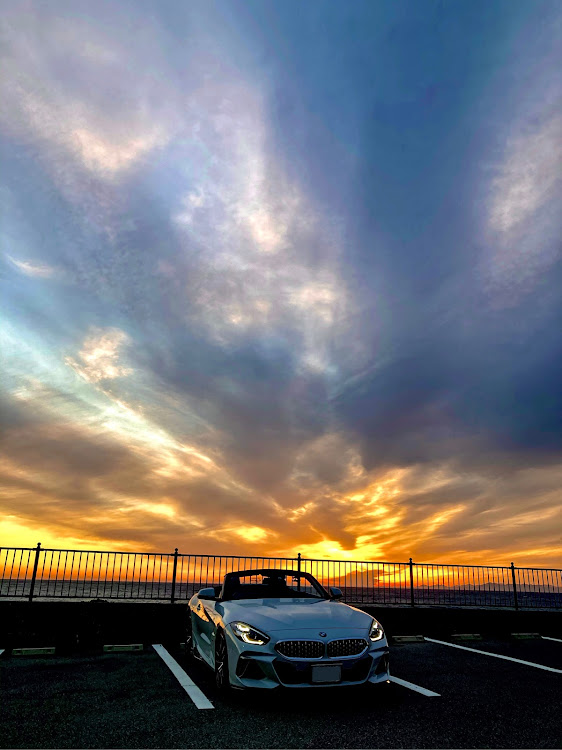 Z4 ロードスターの西伊豆・夕焼け・夕日・土肥・旅人岬に関するカスタム事例の投稿画像1枚目