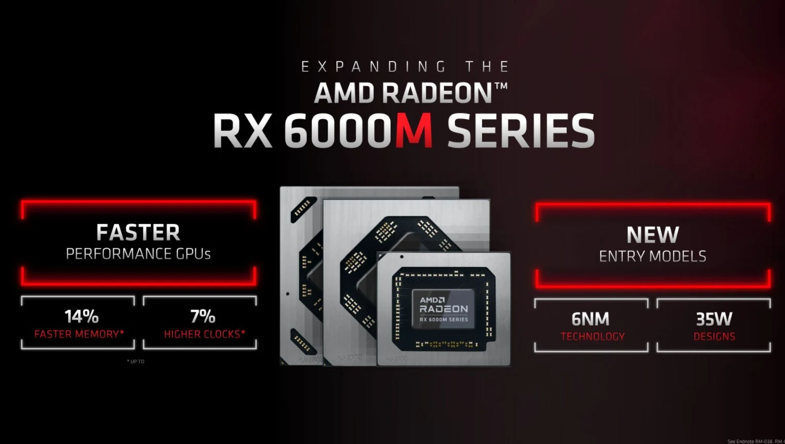 AMD Perkenalkan Radeon RX 6500 XT, Radeon RX 6400, dan Radeon RX 6000M Series untuk Laptop