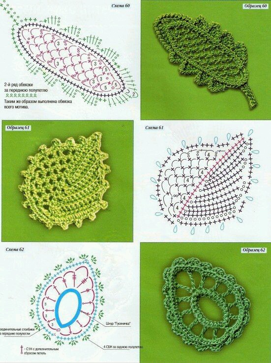 Flores con diagramas