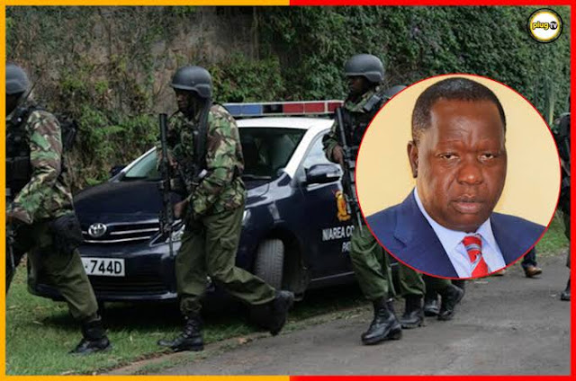 [VIDEO] Tension in Azimio with 200 lawyers ready as Police raid Fred Matiang’i home in Karen.