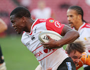 Hacjivah Dayimani of the Xerox Goldne Lions during the Currie Cup match against the Free State Cheetahs at Emirates Airline Park in Johannesburg on September 8, 2018.