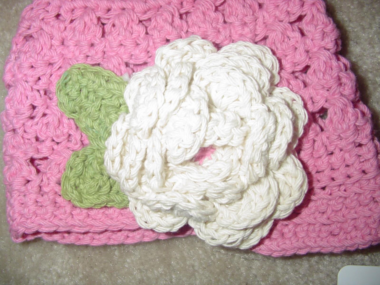 in pink 100  cotton yarn;