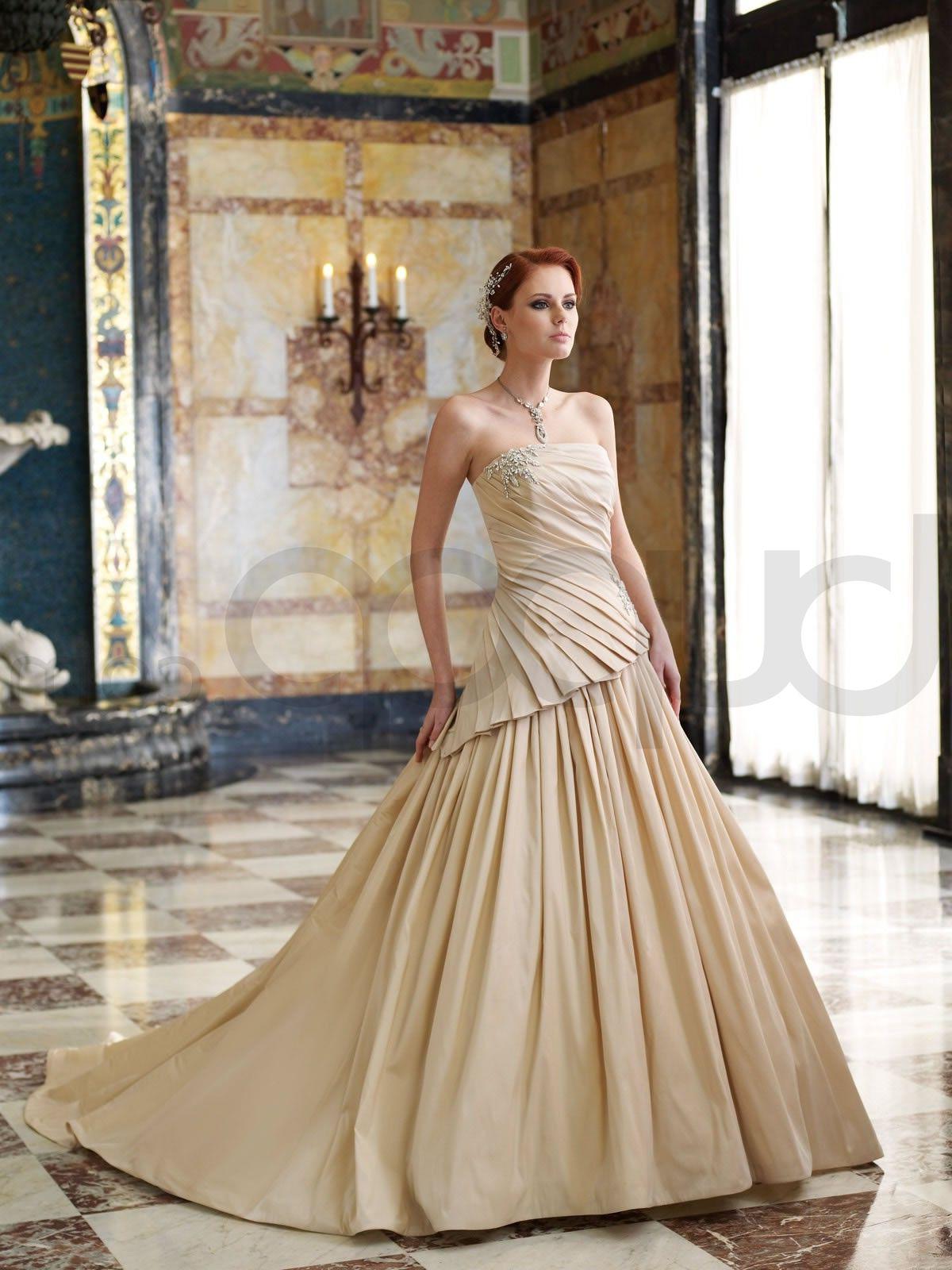 Ball Gown Taffeta Asymmetric