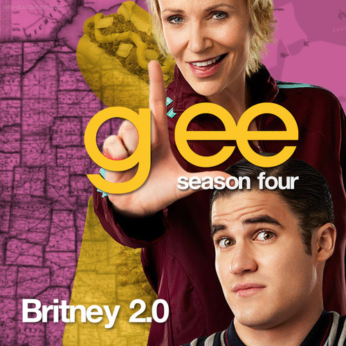 Glee Season 4 Album Cover, Glee Season 4 Episode 2 Britney 2.0