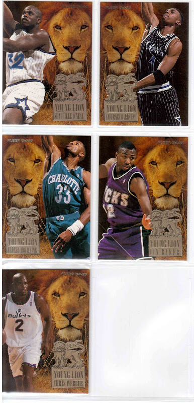 Fleer 94-95 Young Lion