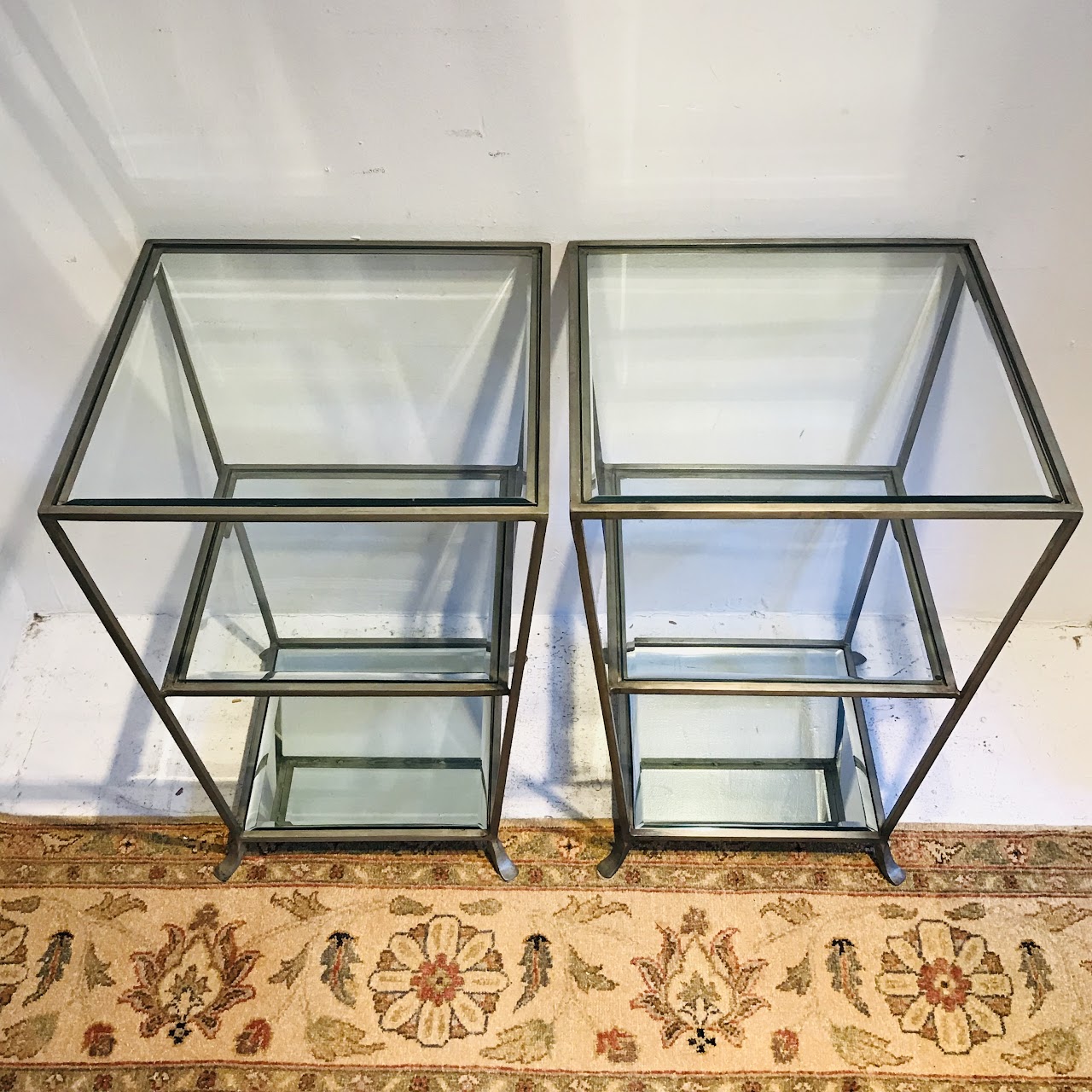 Tiered Accent Table Pair