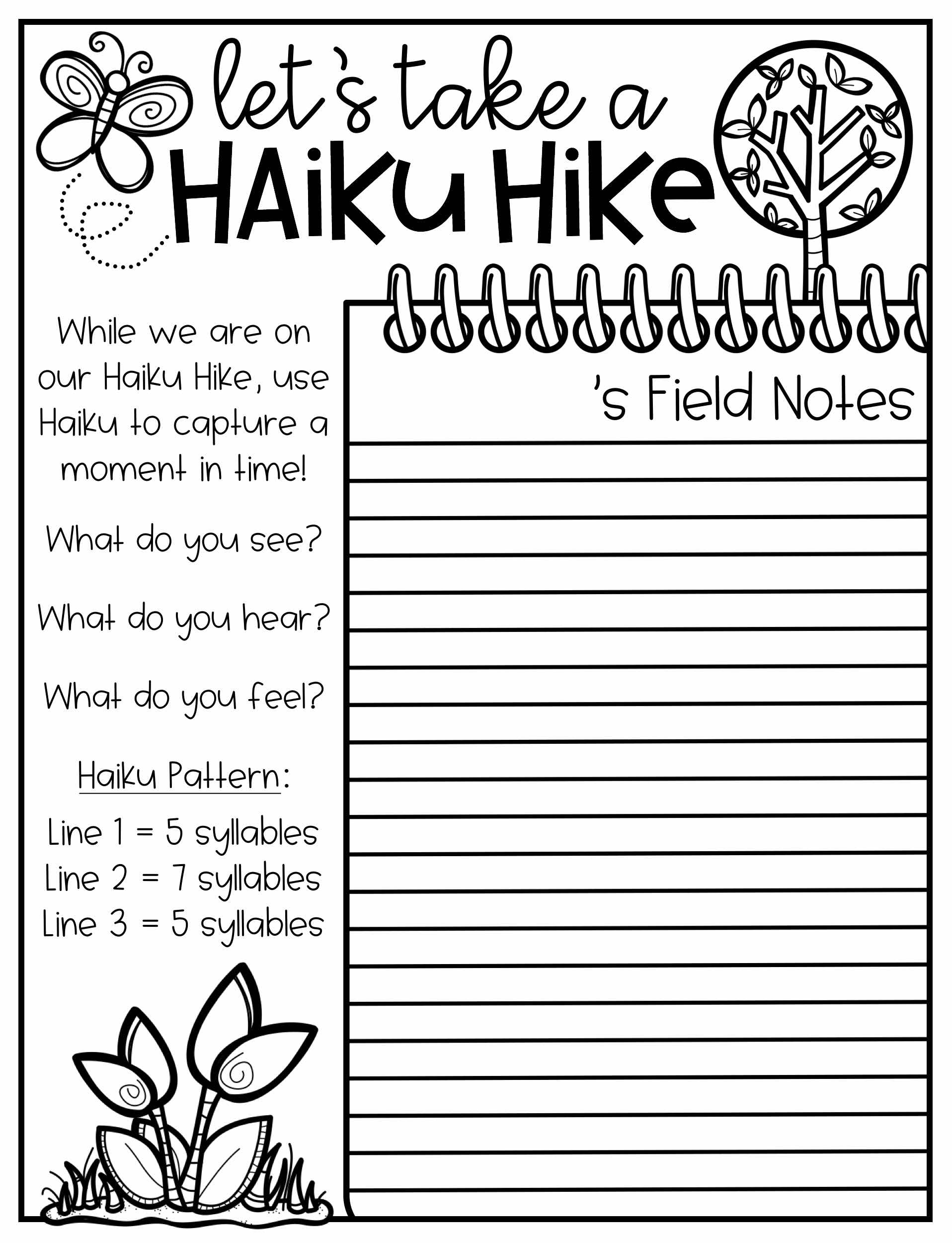 Take Your Students on a Haiku Hike  Upper Elementary Snapshots