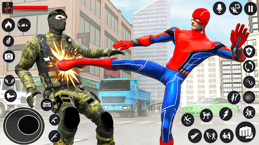 Screenshot Spider Fighter Rope Hero City