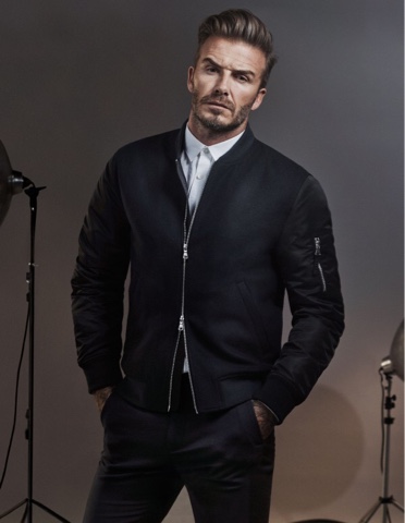 DIARY OF A CLOTHESHORSE: DAVID BECKHAM x H&M AW 15 AD CAMPAIGN