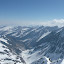 Gipfelblick nach Westen Richtung Ötztal