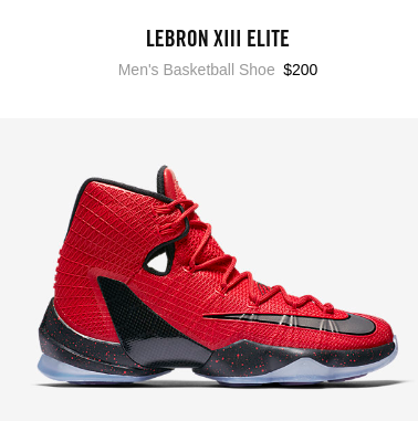 Nike Slashed the Price for LeBron 13 Elite Down to 200