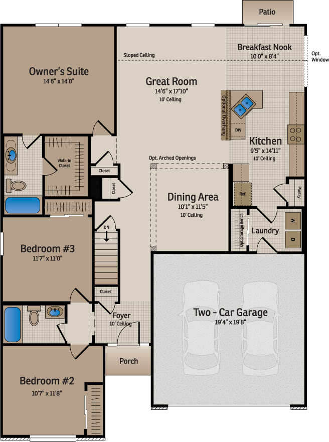 New Home Builder Floor Plans and Home Designs Available