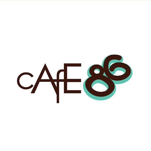 cAfE 86 logo