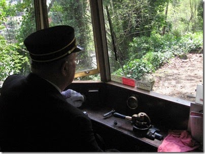 IMG_0544 Willamette Shore Trolley Operator on April 26, 2008