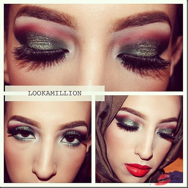 Beautiful bright Arabic Makeup-Lookamillion (48)