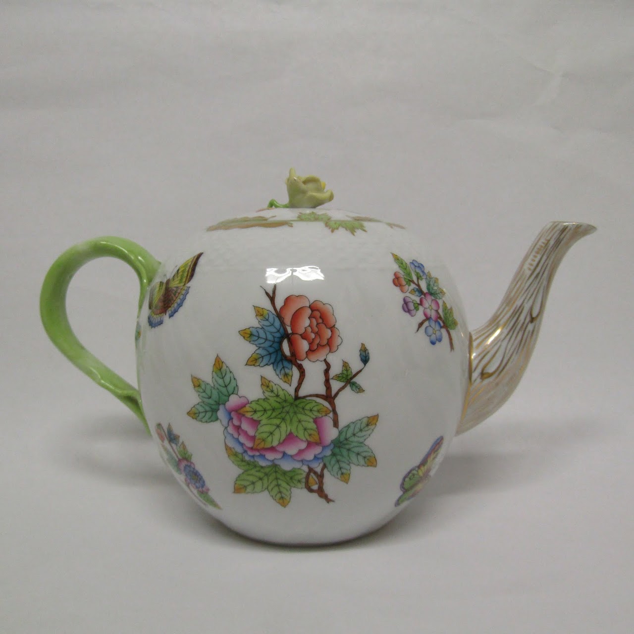 Herend, Hungary Hand-Painted Tea Set