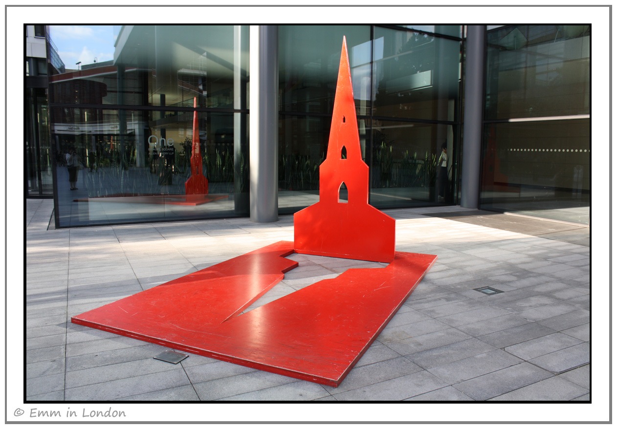  Red Church by Eleonora Aguiari at Spitalfields