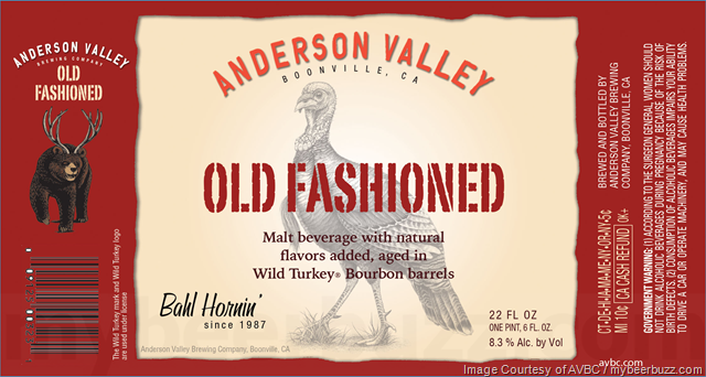 Anderson Valley Wild Turkey Old Fashioned