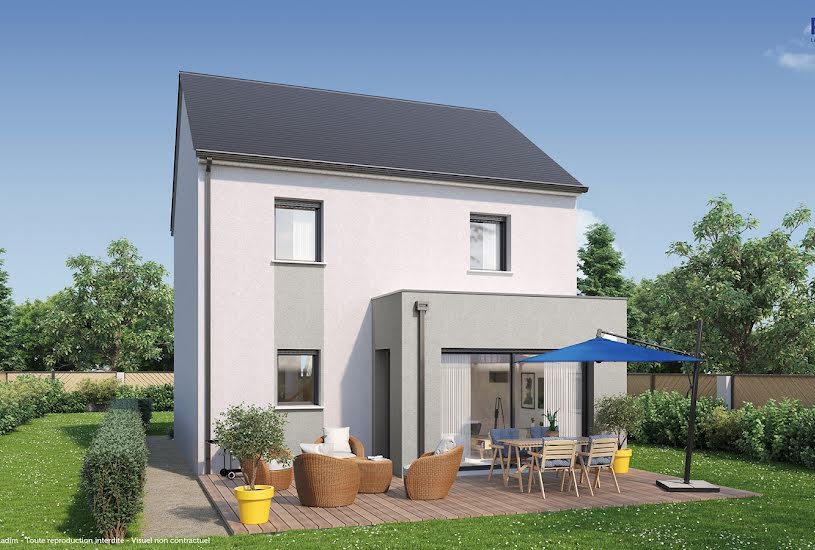  Vente Terrain + Maison - Terrain : 758m² - Maison : 98m² à Chambourg-sur-Indre (37310) 