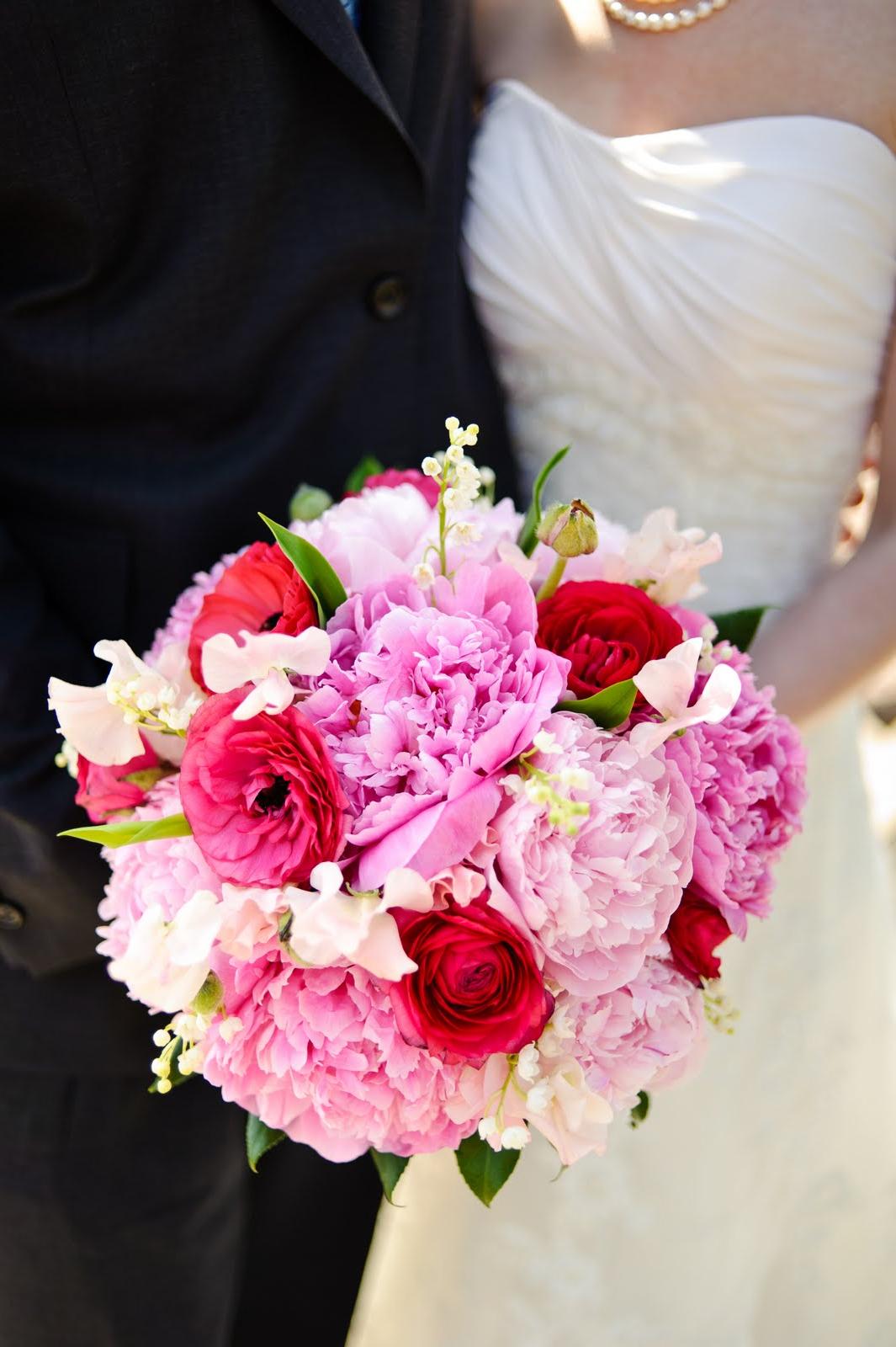 hot pink flower for wedding