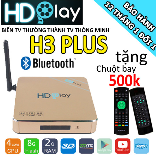 Android tv box hdplay h3plus