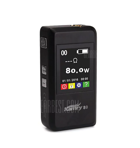 Kamry80 thumb%255B2%255D - 【海外】「Eleaf iKunn i200 200W 4600mAh」「Eleaf iKunn i80 80W 3000mAh」「Eleaf MELO4サブオームタンク」「Sigelei Laisimo A.L ASHKANDI メカニカルMOD」