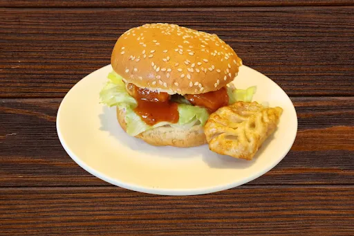 Chicken Momo Burger