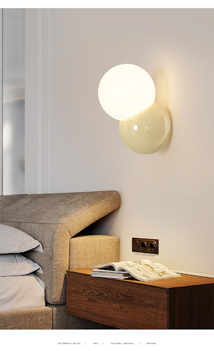 Title 7, Living Room Creative Atmosphere Bedroom Wall Lamp