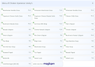Chicken Xperience Venky's menu 4