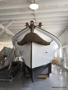 Boat with a mustache! Ha Ha