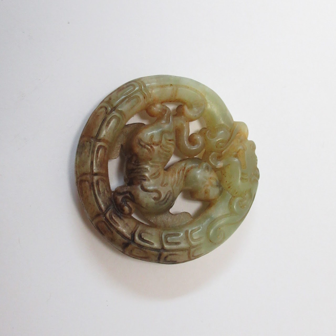 Jade Carving Pair