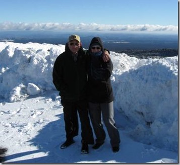 Jean & Hugh at the Mountain July 2008