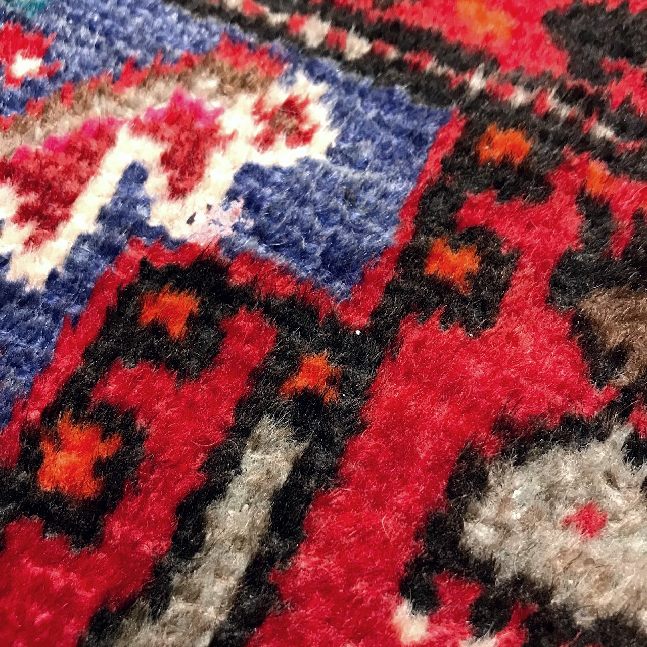 Wool Tribal Area Rug