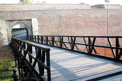 Bridge at Kalemegdan Castle in Belgrade Serbia