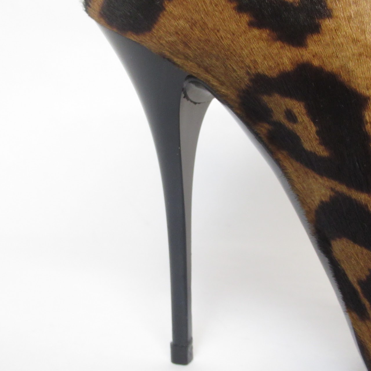 Giuseppe Zanotti Leopard Print Cowhide Ankle Boots