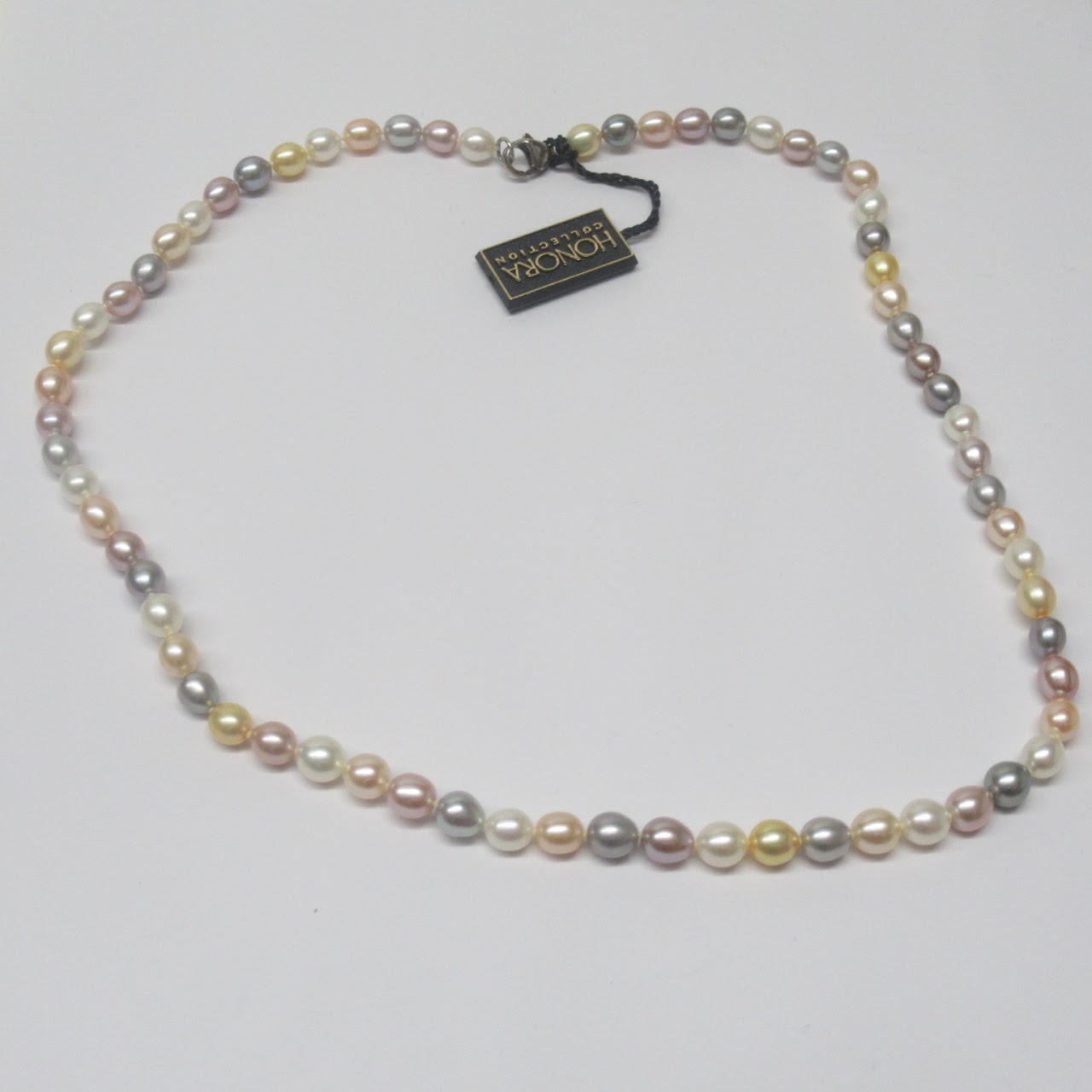 Multicolor Pearl Honora Collection Necklace