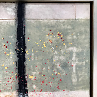 Signed Encaustic Painting