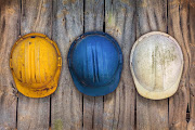 Miners hard hats