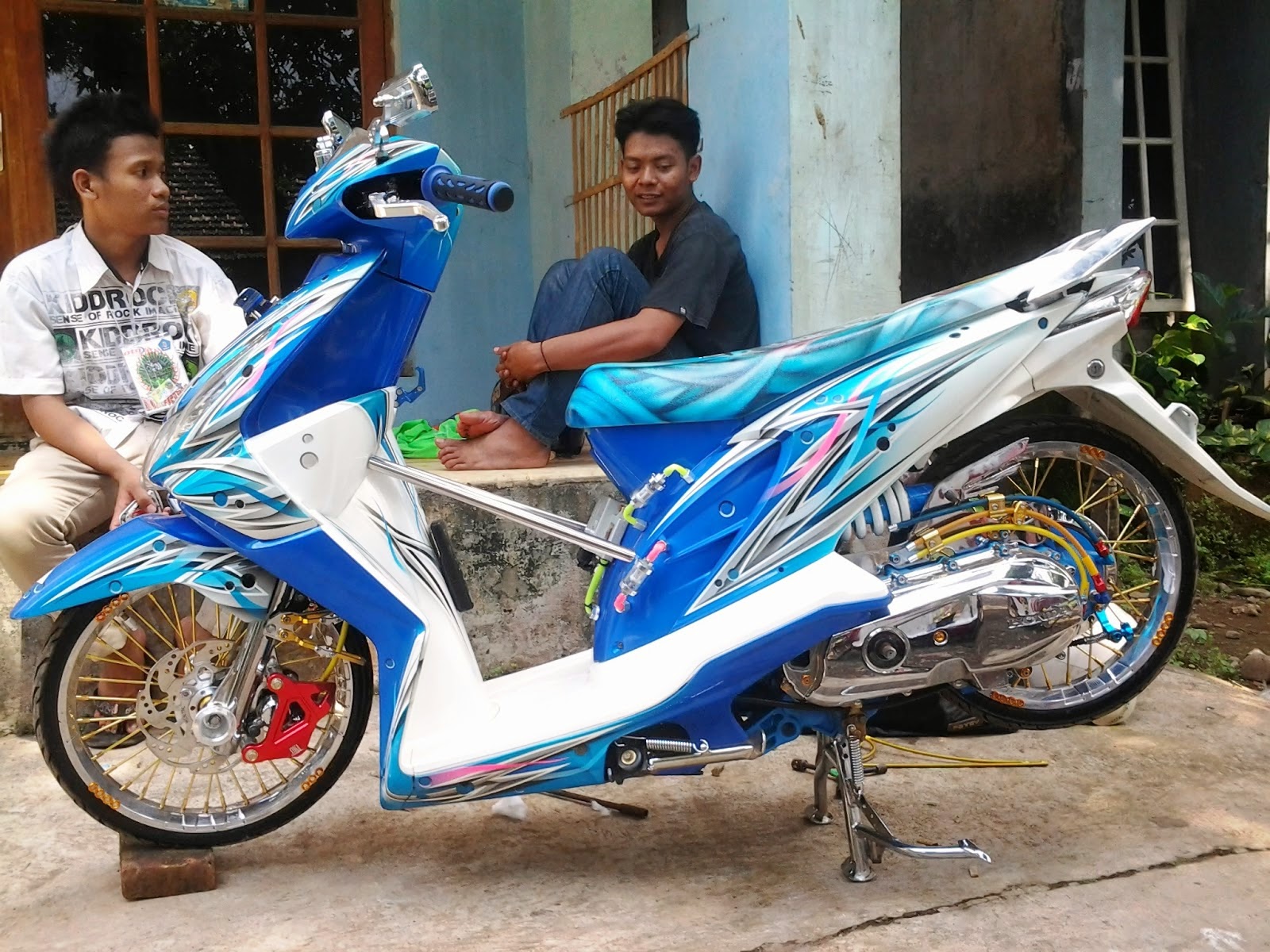 gambar modifikasi honda beat