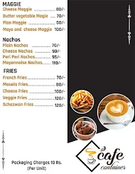 Cafe Container menu 3