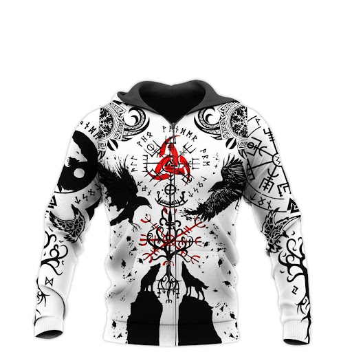 Title 2, Tattooed 3D Printed Mens Harajuku Fashion Hood...