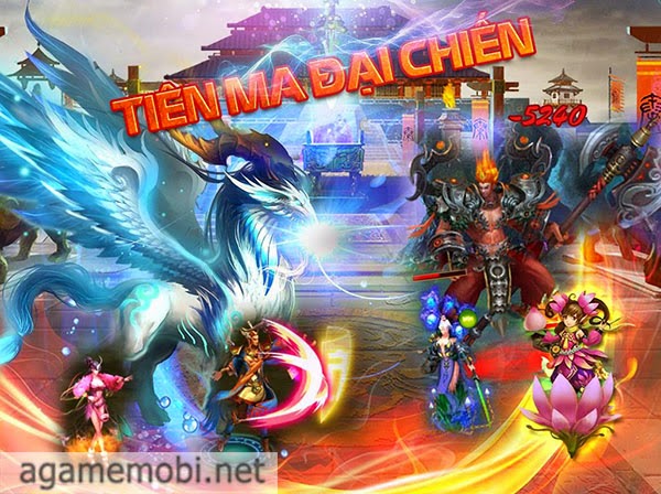 game tiên hiệp kỳ duyên tiên ma đại chiến trên smartphone