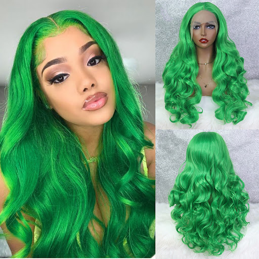 Title 6, Womens Green Big Wave Chemical Fiber Front Lac...