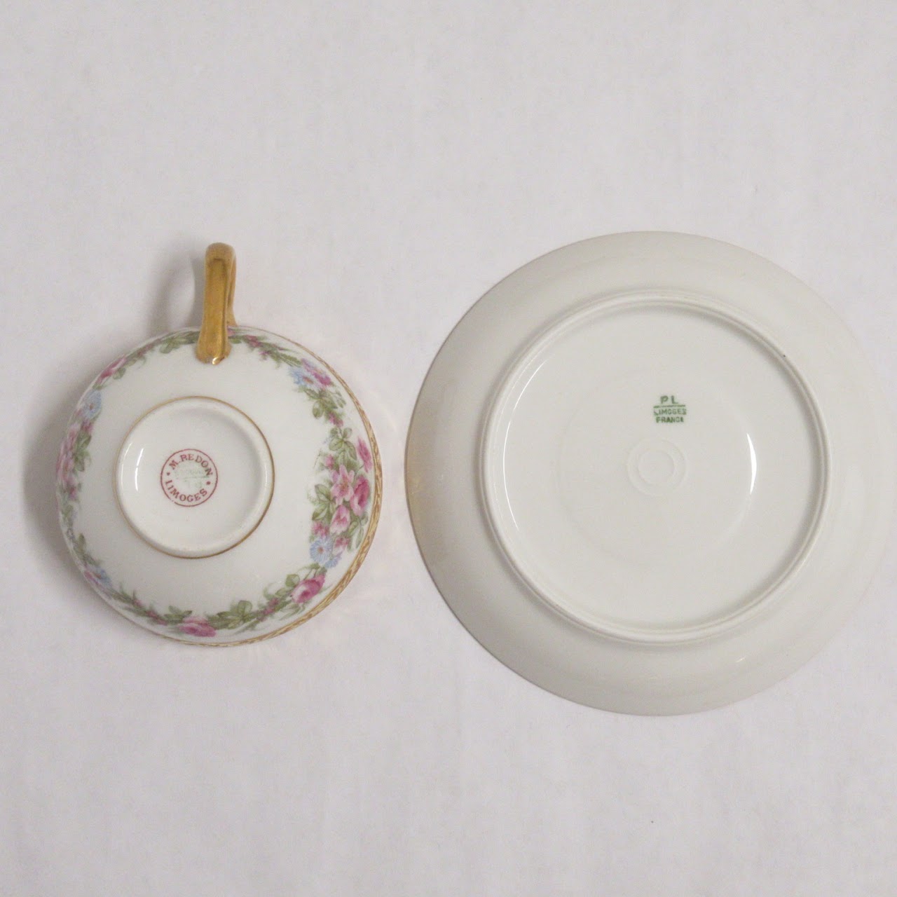 M. Redon Limoges Dessert Service for 12