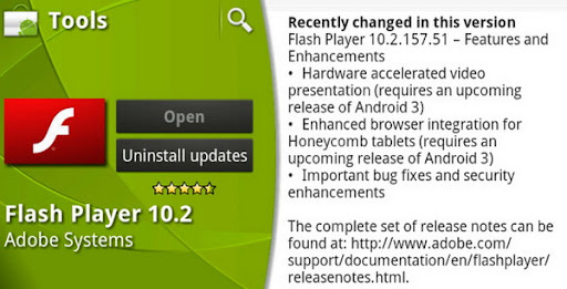 adobe-android-3.1 adobe android 3.1 Adobe leaked the existence of Android 3.1