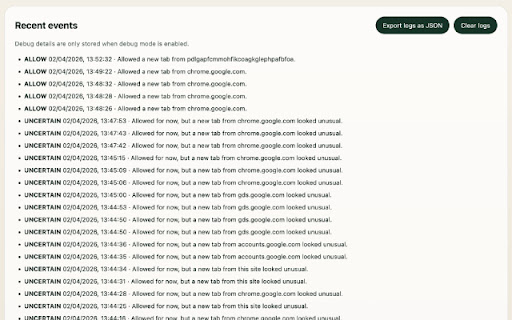 SafeTab Guard screenshot 2