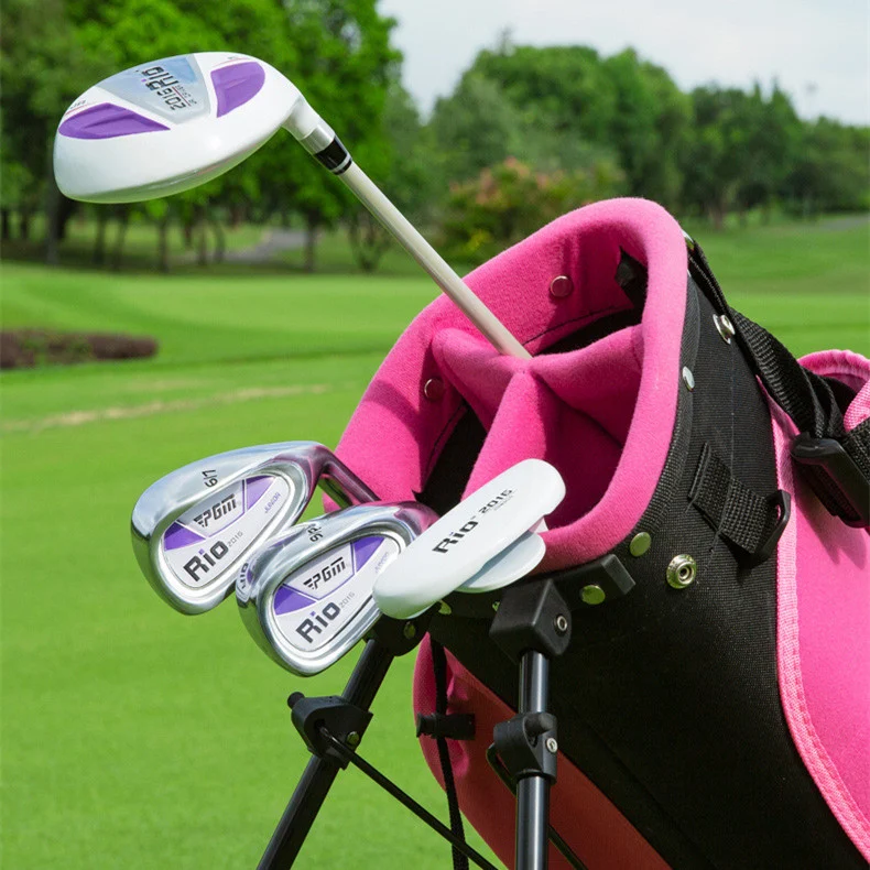 Kit de tacos de golfe infantil para iniciantes O conjunto perfeito para crianças começarem a jogar golfe. Fácil de usar, incentiva a prática e o desenvolvimento.