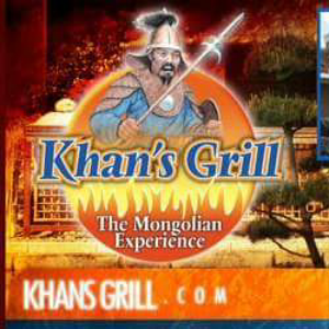 Khan's Grill logo