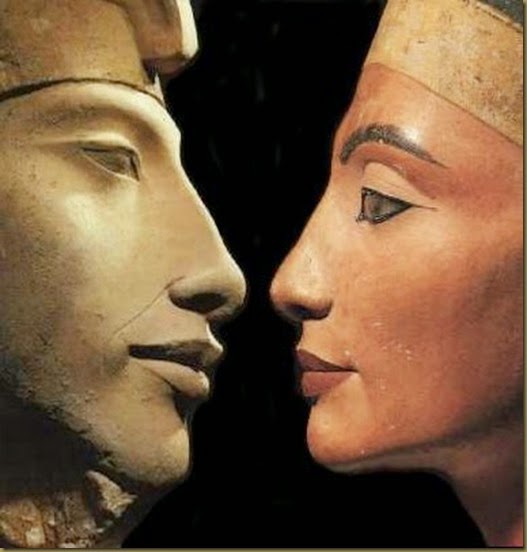 Nefertiti e Akhenatone