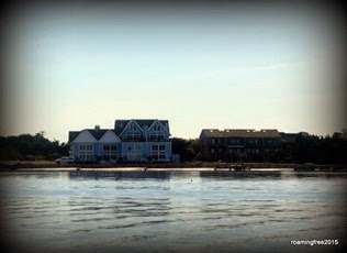 Houses on the island